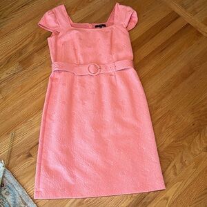 Alex Marie NWOT Size 10 Summer Dress Fitted Style w/Separate Belt Fully Lined